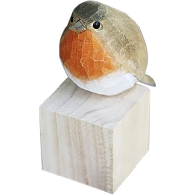 Gesneden Houten Vogel Ornamenten Lindehout Geschilderd Decoratieve Binnen- en Buitenknutselwerkjes Ornamenten