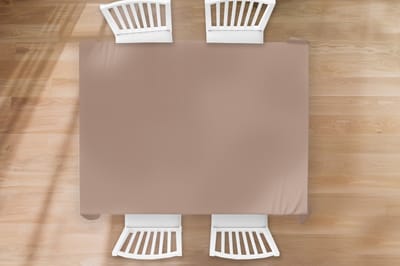 Tafelkleed - Tafellaken - 200x150 cm - Beige - Kleur - Roze - Binnen en Buiten