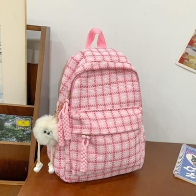 Koreaanse Versie van Rugzak met Grote Capaciteit voor Middelbare Scholieren Eenvoudige Kleine Frisse Rugzak voor Middelbare Scholieren