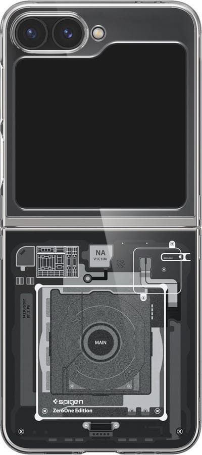 Spigen | Hoesje Geschikt voor Samsung Galaxy Z Flip 7 FE / 6 | Air Skin | Back Cover | Zero One