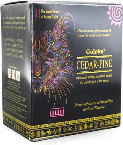 Goloka - Ceder Pine - Wierook - Cederhout - Dennen - Harswierookstokjes - 12 doosjes