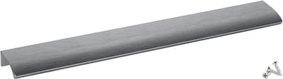 SOTECH 5 stuks meubelgrepen Blanket Alex Titan blauw 300 mm Keukengrepen voor binnenfrontmontage incl. bevestigingsschroeven