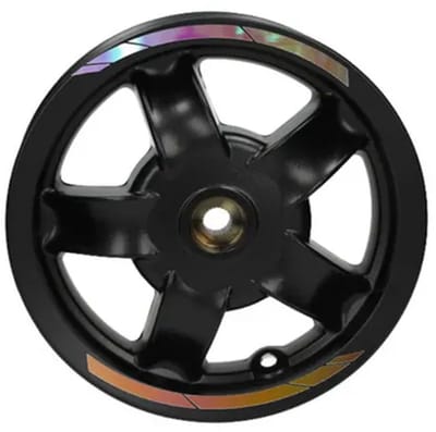 Piaggio Zip Stickerset - Velg Stickers - Geel/Paars Cameleon