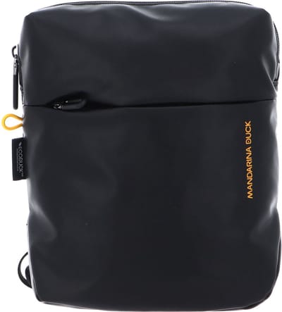 MANDARINA DUCK Schoudertas Eco Coated Crossover Black Zwart