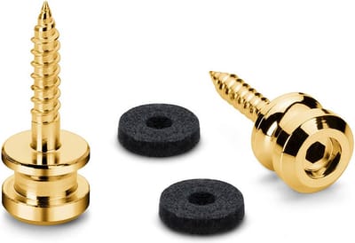 Schaller S-Locks Strap Buttons Set M - Goud, 22mm Draad