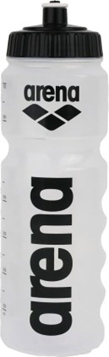 Arena Drinkfles - Transparant / Zwart / Wit | Maat: UNI
