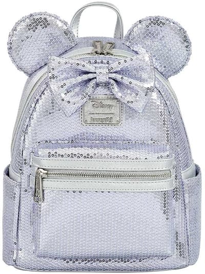 Disney Loungefly Backpack Minnie Silver Ears