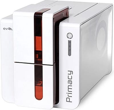 Evolis Primacy Simplex Expert Fire Red