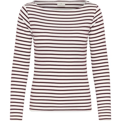 Dames-T-shirt met lange mouwen KAFFE Liddy