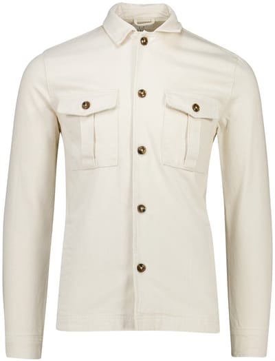 Born With Appetite Overshirt creme