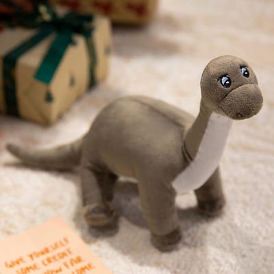 Simulatie Dinosaurus Tyrannosaurus Rex Pop Pluche Speelgoed Brontosaurus Triceratops Pop Kinderen Troostende Knuffelpop 55cm Brontosaurus (0.3kg)