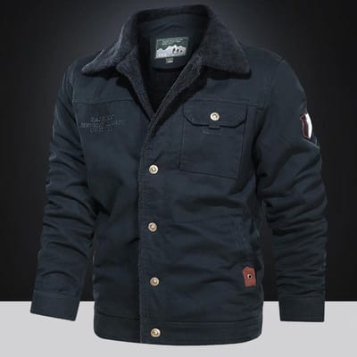 Winter Nieuwe Heren Lamsvacht Jas Overalls Katoen Gewatteerde Jas Jong en Middelbaar Grote Maat Capuchon met Wol Gewatteerde Jas 5XL black