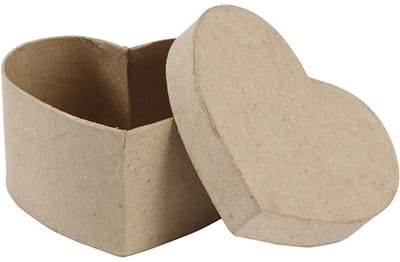 CC Hartvormige doos H: 6 cm, 11,5x11,5 cm