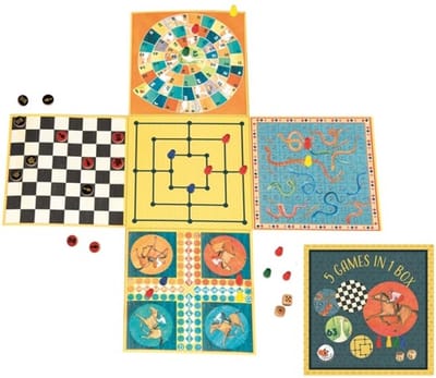 Egmont Toys 5 Spellen in 1 Doos