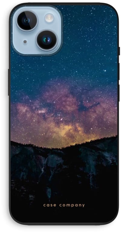Case Company® - Hoesje geschikt voor iPhone 14 hoesje - Travel to space - Biologisch Afbreekbaar Telefoonhoesje - Bescherming alle Kanten en Schermrand