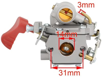 Geschikt voor Carburateur C1M-W44 voor bosmaaier PP338PT PP033 PP133 PP333