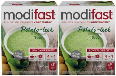 Modifast Intensive Soep Potato-Leek - 2 x 440 gr - Voordeelverpakking