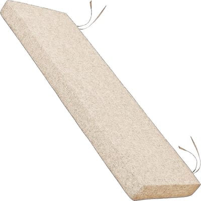 Bank Kussens - Zitkussen - Buiten Zitten - Hoge Dichtheid Schuim - 160x30x5cm - Beige