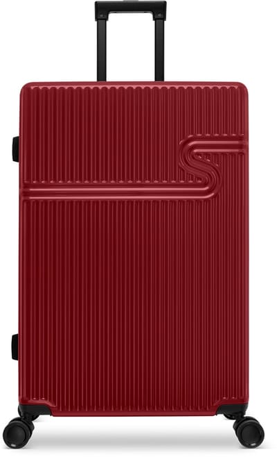 BHPPY Koffer groot 76x51x28 cm - Reiskoffer met wielen - TSA Slot - 86L - Signature koffer Sun-Dried Tomato
