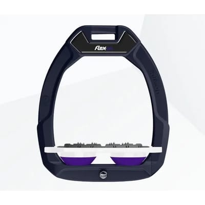 Veiligheidseisen voor het rijden Plat Ultra Grip Marine/Wit/Paarse Flex-On Safe-On