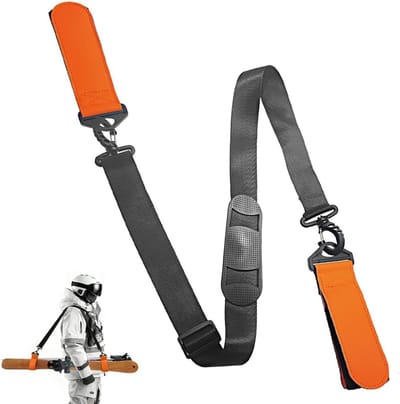 Verstelbare antislip schouderbanden voor ski-uitrusting, lichtgewicht nylon, ideaal voor wintersport en outdooractiviteiten, slechts 140 g