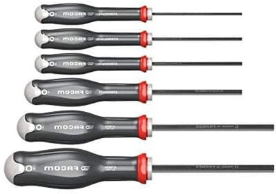 Set van 6 Protwist schroevendraaiers met zeshoekige socket