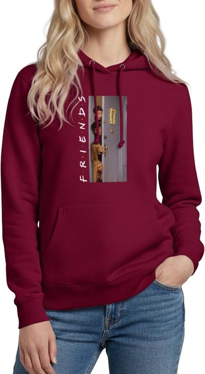 Friends Through The Door Hoodie Dames