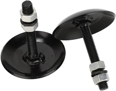 Dailygoods- Sneeuwploeg Heavy Duty - 2 Stuks - Skid/Schoenen - ATV/UTV - Inclusief Moeren/Sluitringen - OEM 2873423 Compatibel - Ploegschoenen