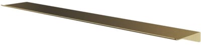 Hotbath &More Shelves - Planchet 80 Cm - Inclusief Bevestigingsrails - Geborsteld Messing PVD