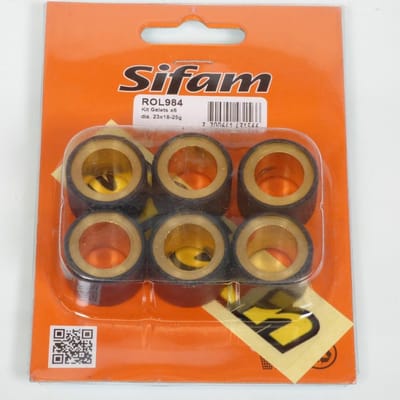 variatorrol sifam voor scooter honda 250 fes foresight 2000 tot 2005 23x18 25grs nieuw
