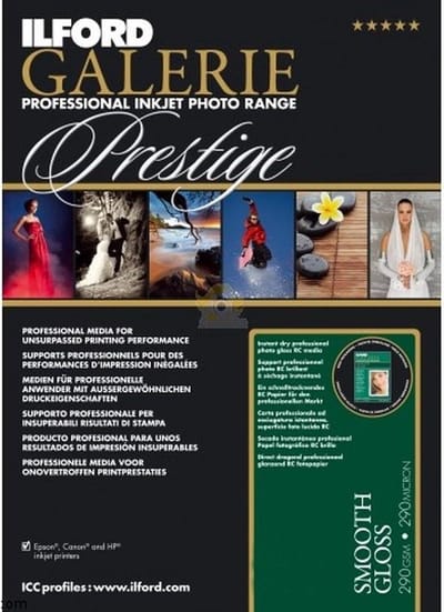 Ilford Prestige Smooth Gloss 13x18 100 vel 310 gram