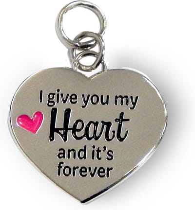 Bedeltje - I give you my heart - Charms for you