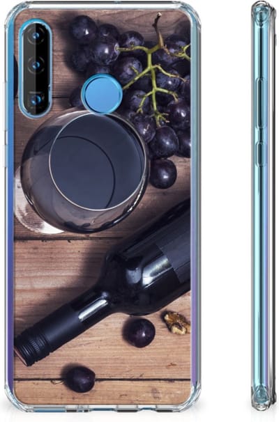 Huawei P30 Lite Beschermhoes Wijn