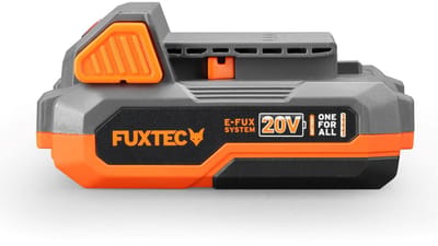 2Ah batterij - FUXTEC FX-E1B2AH - 20V compatibel voor alle FUXTEC 20V apparaten