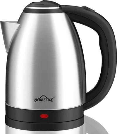 Homelux - Waterkoker - Elektrische waterkoker - Ketel 1,8 Liter - 2200W - RVS - Roestvrijstaal - Bouilloire - Chaudiere electrique
