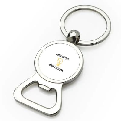 Akyol - i have no idea what i am doing flesopener - Quotes - geen idee wat ik doe - grappige tekst - quotes - verjaardagscadeau - verjaardag - cadeau - kado - geschenk - gift - 9 bij 3 cm