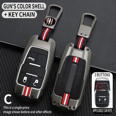 Zinklegering Auto Sleutelhoes Afstandsbediening Sleutelhangers Accessoires Voor Dodge Ram 1500 2500 3500 4500 5500 Pick-up