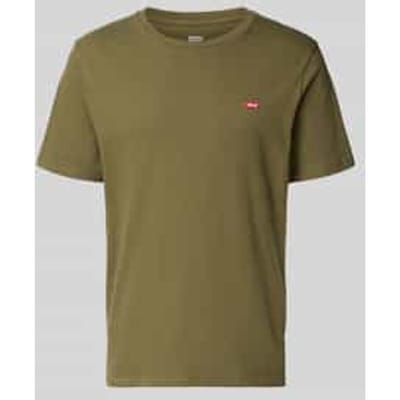 Levi's T-shirt Original Donkergroen - Maat XL - Heren - Casual T-shirts