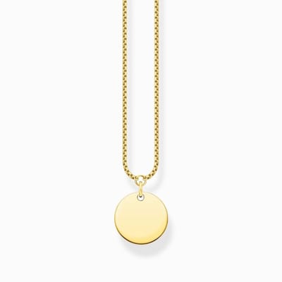 Thomas Sabo - KE1958-413-39-L45V - Halsketting - Dames - 925er Zilver geel verguld - 40-45cm