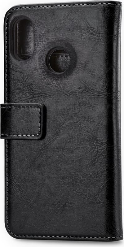 Mobilize Telefoonhoesje geschikt voor HTC U12 Life Hoesje | Mobilize Elite Gelly Bookcase Portemonnee | Pasjeshouder voor 3 Pasjes | Telefoonhoesje voor Pinpas / OV Kaart / Rijbewijs - Zwart