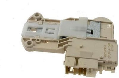 Deurvergrendeling Wasmachine - Sluiting Schakelaar - Apparaat Reparatie - Origineel Onderdeel - 1 x 1 x 1 cm - Wit