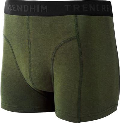 TrueFeel | 3-pack olijfgroene comfortabele bamboe boxershorts