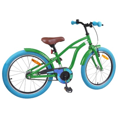 vidaXL - Kinderfiets - 20 - Inch - voor - 6-11 - jaar - oud - Groen