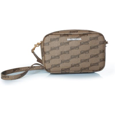 Balenciaga cameratas met BB-monogram in beige