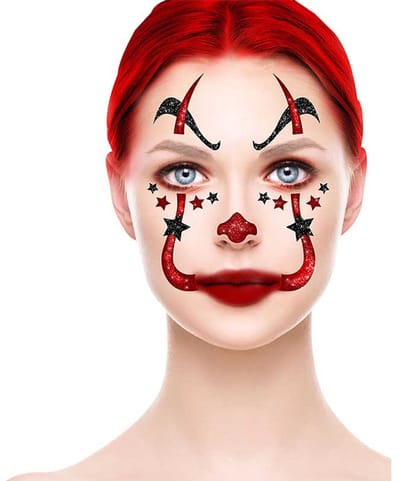 Fiestas Guirca - Gezicht decoratie - Clown