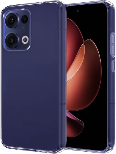 Hoesje - Geschikt voor Oppo Reno 13 - Sterk & Shockproof - Hoes Cover - Siliconen Case - Transparant