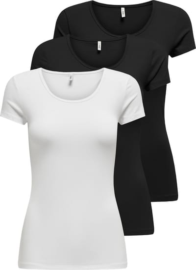 ONLY Top ONLLIVE 3-pack Top