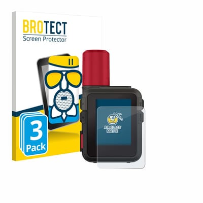 BROTECT - Screenprotector voor Garmin inReach Mini 3 Plus - Folie Beschermfolie Beschermglas matte 3 Stuks