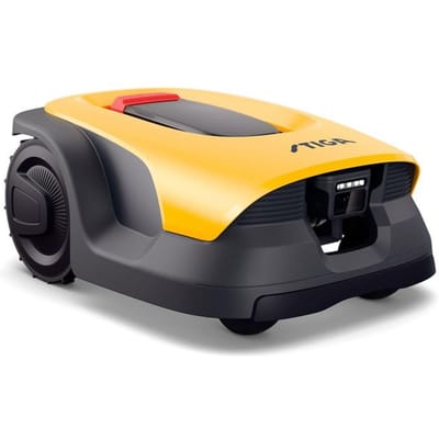 Robot tondeuse - STIGA - A 6V - Surface 600 m² - Gestion 10 zones - Caméra intelligente