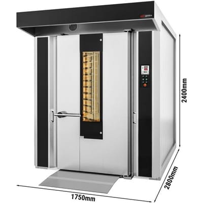 GGM Gastro Gas Rotierender Bäckereiofen - Digital - ohne Gestellwagen
